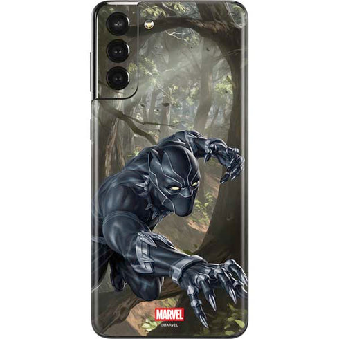 Marvel Black Panther In the Jungle Galaxy S21 Plus 5G Skin